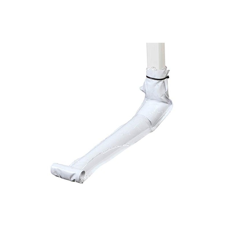 Vinyl Downspout Gutter/Drain Extension, 46” Long