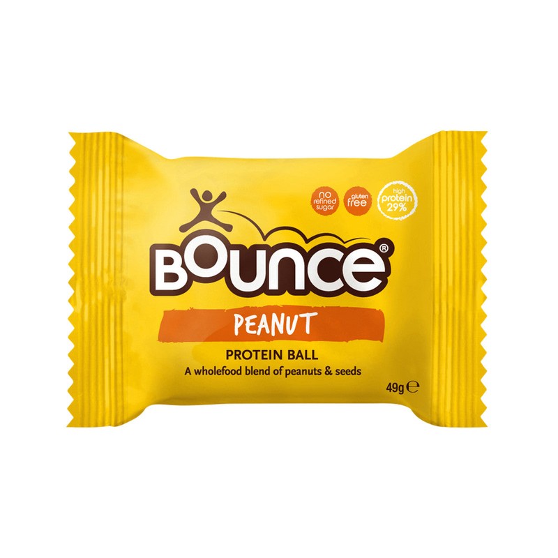 Bounce Protein Balls Peanut 49g 12 Pack