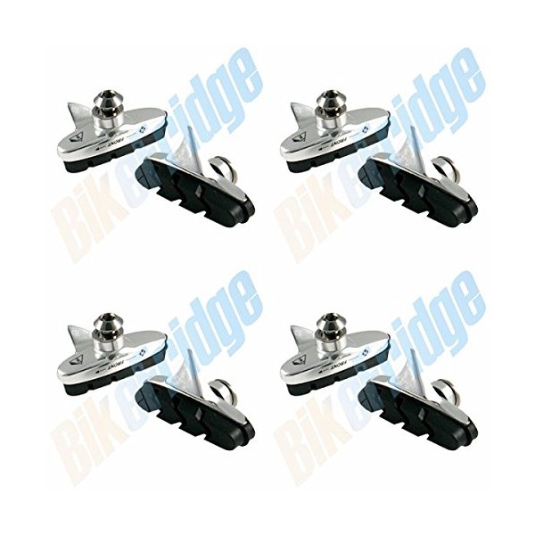 DiscoBrakes 4Prs/8pcs Alloy Cartridge & Rubber Pads Suits Campagnolo Old