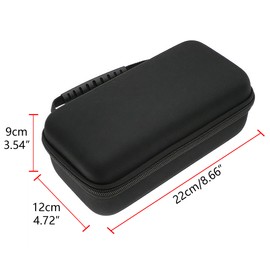 Musiin Video Microphone Case Compatible with Rode VideoMic Pro VideoMic Pro+ Plus DSLR Microphone Camera Protective Cover, Easy-to-Carry Storage(Black)