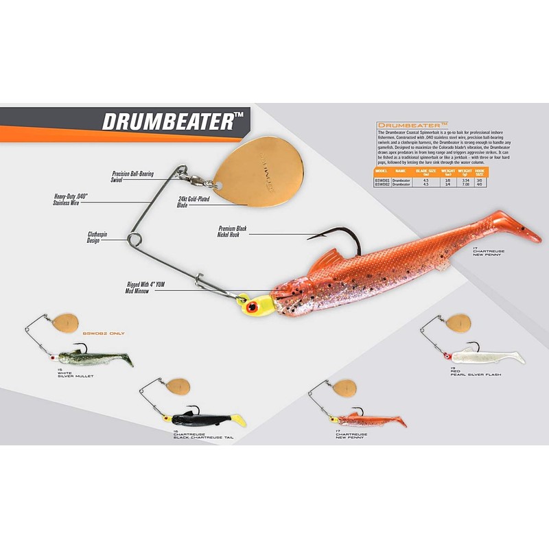 Bomber BSWDB215 Drumbeater Coastal Fishing Jig