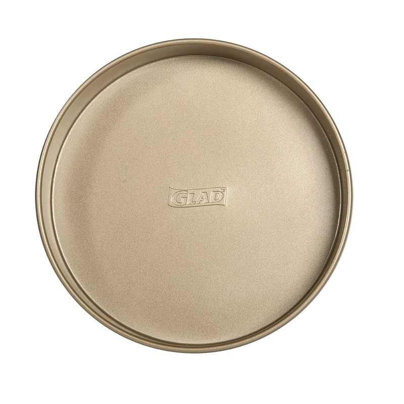 Glad Round Baking Pan Nonstick - Heavy Duty Metal Bakeware
