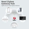 LOUYSGEN Zigbee Switch,Need Zigbee Hub and Neutral Wire,Work with Tuya