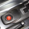 YNEI Real Carbon Fiber Gear Shifter Surround Cover Trim Fits