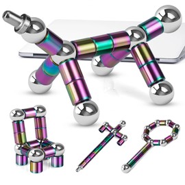 LARAH LARAH Color Fidget Pen Toy, Sensory Tool EDC Fidgeting Game for Adults, Cool Gadget Best for Stress and Anxiety Relief and Kill Time,Novelty Gifts for Teen and Adults