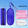 Uarekididol Swimming Goggles Case, Breathable Glasses Case with Drainage Holes
