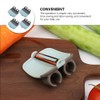 Alipis 4pcs Stainless Steel Finger Vegetable Peeler Ergonomic Design for