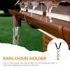OneNine Rain Chain Clip for Gutter Adapter, Gutter Clip Anchor