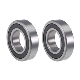 TOP-VIGOR 2Pcs 99502H-2RS Deep Groove Ball Bearings, Z2 5/8 Inch x 1-3/8 Inch x 11mm Double Sealed Industrial Bearings, Chrome Steel Skateboard Bearings for Electrical Instrument Equipment