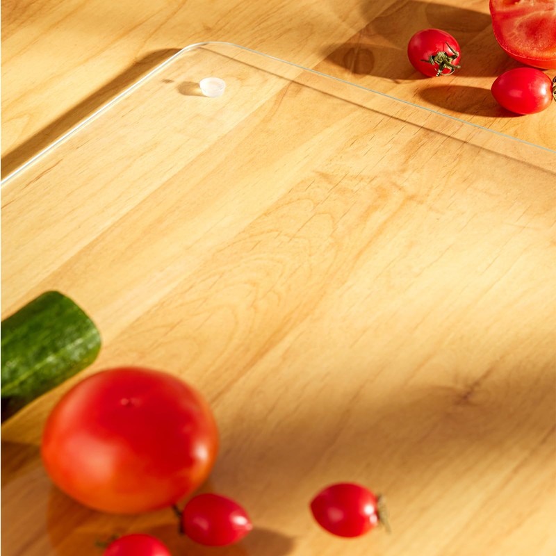 Tempered Glass cutting Board 12x16- Durable Shatterproof, Heat-resistant, Scratch-proof -