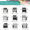 Cooking Griddle Inserts and Grate for Weber Genesis II 400