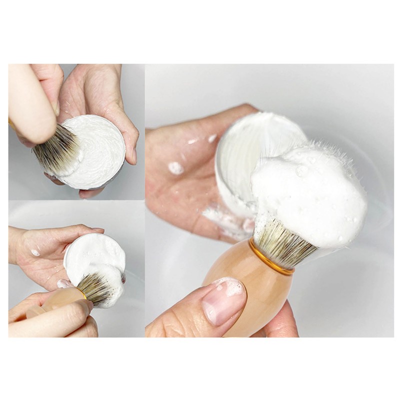 2 Pcs 60g Shaving Soap Mint Fragrance Softening Beard Men's