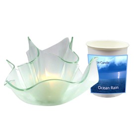 Ocean Rain Vase Candle - The fresh scent of an ocean breeze. (Clear Set)