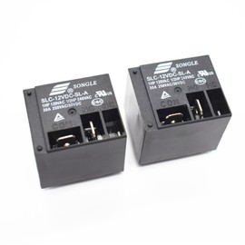 JCAKES 1pcs Power relays SLC-12VDC-SL-A 12V 30A T91 HF2100 4PIN A Group of Normally Open
