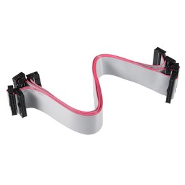 TA-VIGOR 26 Pins IDC Flat Ribbon Cable, 30cm 2.54mm Pitch, Female Connector, 300V High Voltage 5pcs