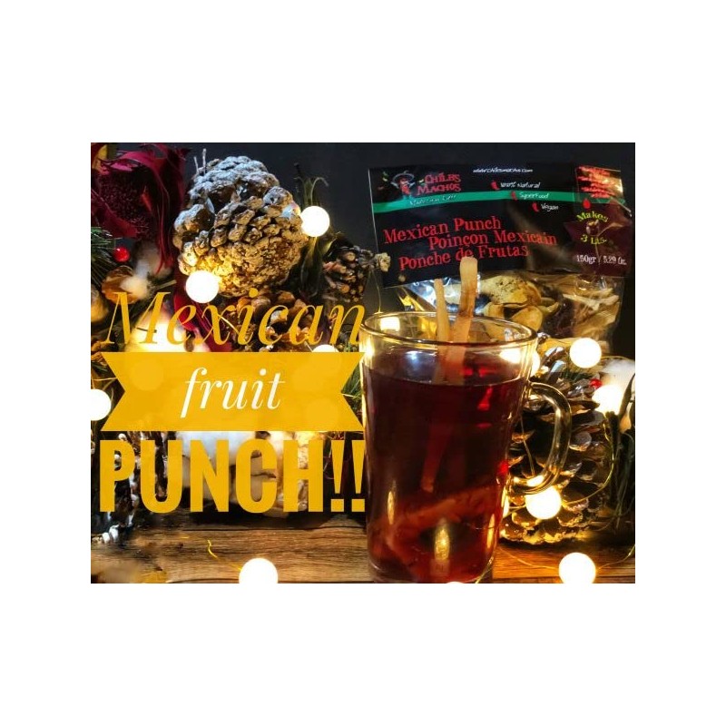 Dried Mexican Punch / Ponche de frutas 150 gr 5.29