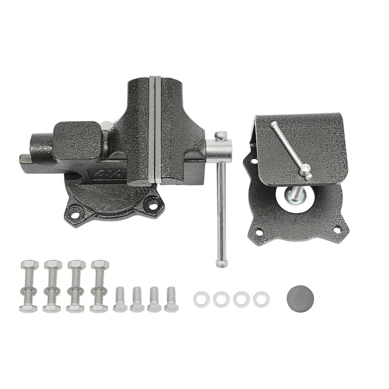 Bench Vise, 4.5 Inch Heavy Duty Table Vise For Workbench,