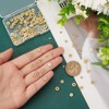 PH PandaHall Pack of 100 18 Carat Gold Spacer Beads,