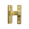 ETEKJOY Heavy-Duty Flip Latch Lock 90/180 Degree Sliding/Swinging Door Lock