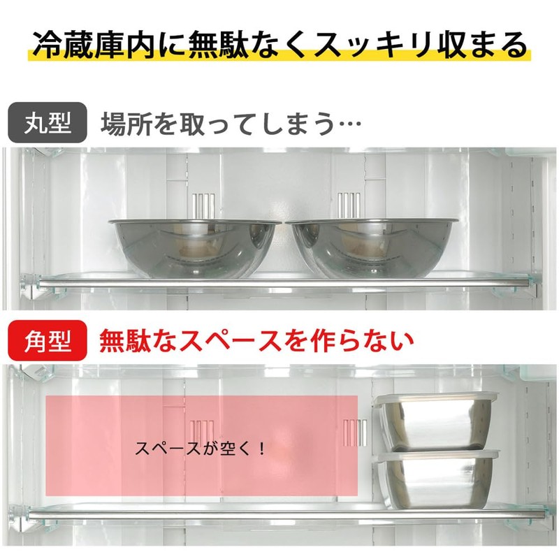 Shimomura Planning Stacking Colander Set with 3 Bats