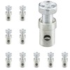 amavoler 10Pcs Universal Clutch Brake Throttle Cable Ends Stops 1/8"