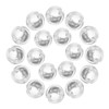 IMIKEYA Beaded Chain Stops 25pcs Clear Blind Shade Bead Chain