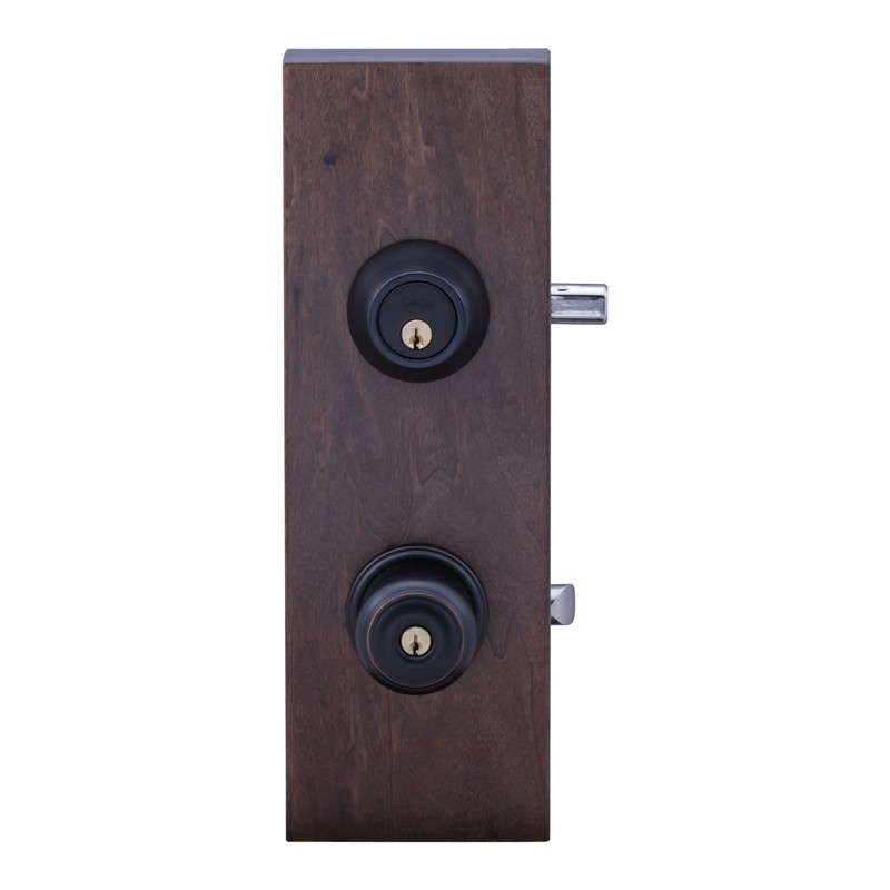 Copper Creek CKDB141TB Colonial Door Knob Keyed Alike with Deadbolt