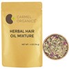 CARMEL ORGANICS Herbal Hair Oil Mix | 21 Herbs For