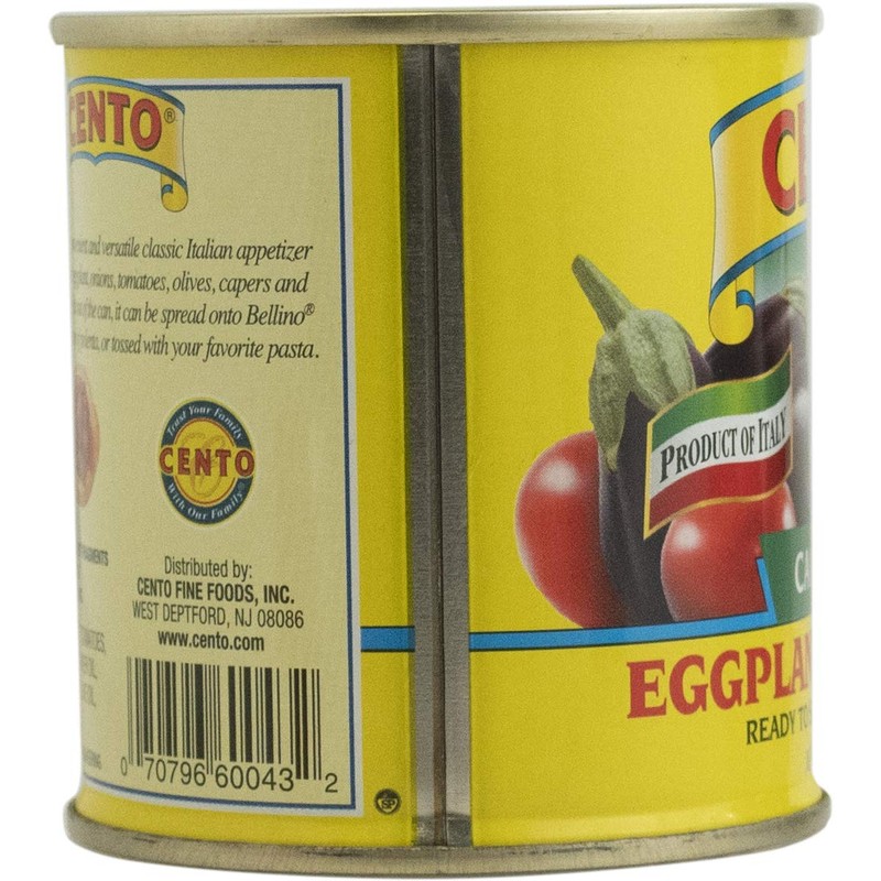 Cento Caponata Eggplant Appetizer, 7.0 Ounce