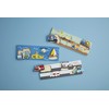 Mud Pie Children's Transportation Knob Puzzle, Emergency Vehicles