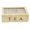 Carousel Home Gifts Vintage General Store Wooden Tea Box Chest