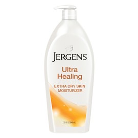 Jergens Jergens Ultra Healing Dry Skin Moisturizer, Body and Hand Lotion for Dry Skin, for Quick Absorption into Extra Dry Skin, with HYDRALUCENCE blend, Vitamins C, E, and B5, 32 Ounce