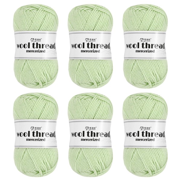 Rebower Cotton Yarn,100% Cotton Soft Knitting Yarn [for Hand DIY