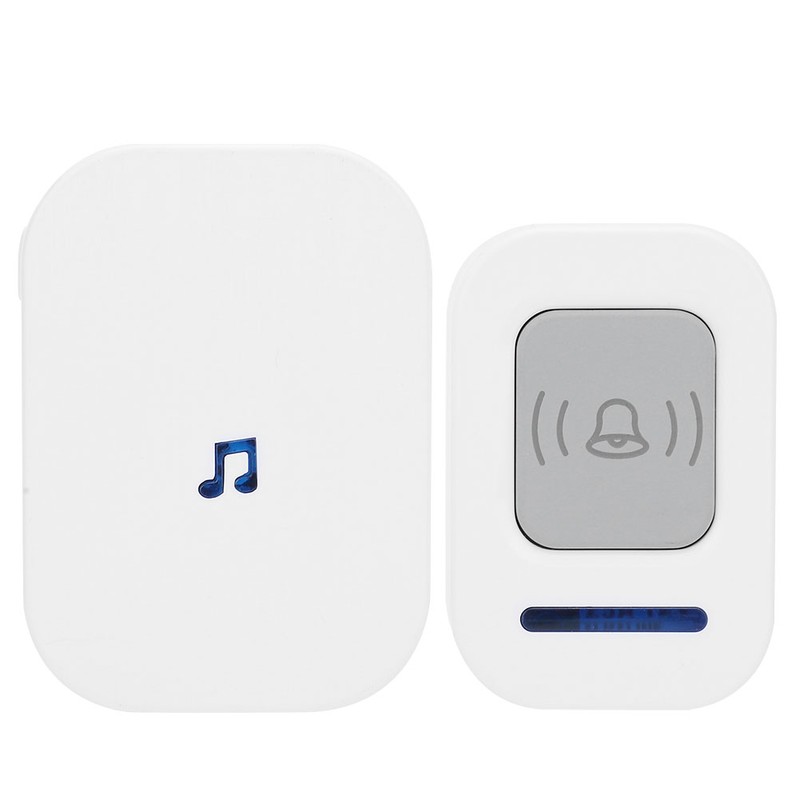 Wireless Smart Doorbell Remote 918.6ft Range Waterproof Door Chimes