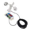Wind Speed Alarm Device 3 Fan Blades Tower Crane Anemometer