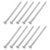 uxcell 145Pcs Small Hardware Nails, 6D x 2" Carbon Steel