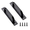 WIENOLOA Barn Door Handles 2 Pack, Sliding Door Handle 5