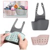 3 Pcs Kitchen Sink Sponge Holder, Portable Sink Shelf, Hanging