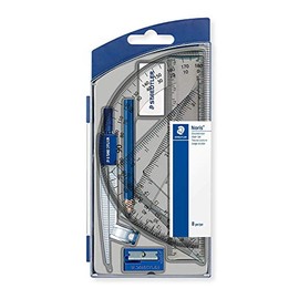 STAEDTLER 550 60 S8 Geometrie Set mit insgesamt 8 Artikeln im Klappdeckeletui