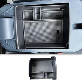 For Ford Maverick 2022 2023 2024 2025 Interior Accessories Center Consoles Tray Organizer Car Armrest Storage Box Insert Container ABS Holder Cover (For 2022-2025 Maverick)