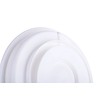 Ability Superstore White Divided Plate