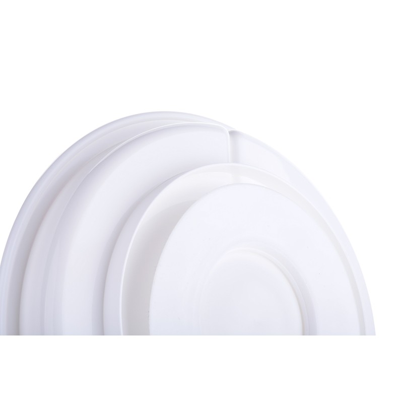 Ability Superstore White Divided Plate