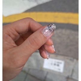 Classy and feminine checked nails - I agree to the required reading (exchange, refund, and shipping) / 고급스럽게 여성스럽게 체크네일 - 필독사항(교환환불.발송)동의합니다