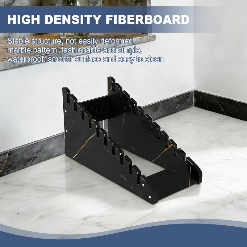 XNKLMYT 2 Pcs Tile Sample Rack, 10-tier Tile Sample Display