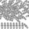 FANDAMEI 50 Pack Shelf Pins, Metal Nickel Support Pegs Cabinet
