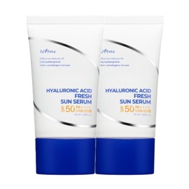 Isntree Hyaluronic Acid Fresh Sun Serum 50ml x 2 / 이즈앤트리 히알루론산 프레쉬 선 세럼 50ml x 2개
