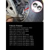600-105 Pair 4-Wheel Drive 4WD Hub Locking Actuator Compatible with