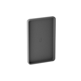 Lockcard Cashplate, gray, Minimalist