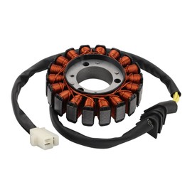 GOOFIT 18 Coil 3 Wire Generator Magneto Stator Ignition Coil Replacement for CBR250 R MC19 88-89