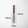 Hake City Gold Spatula Pattern, Stainless Steel, 1.2 inches (30